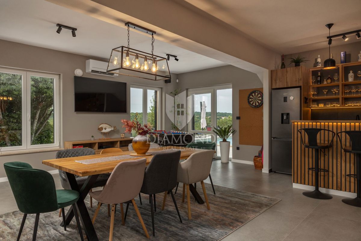 Labin, villa di lusso con vista panoramica