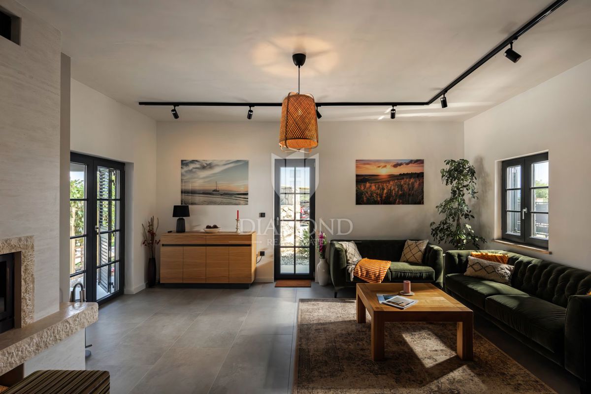 Labin, villa di lusso con vista panoramica