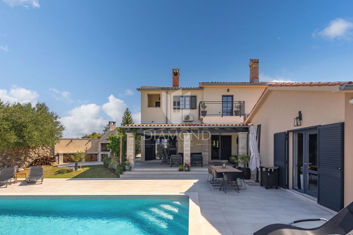 Labin, villa di lusso con vista panoramica