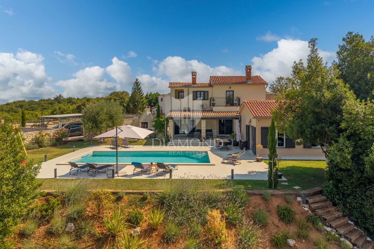 Labin, villa di lusso con vista panoramica