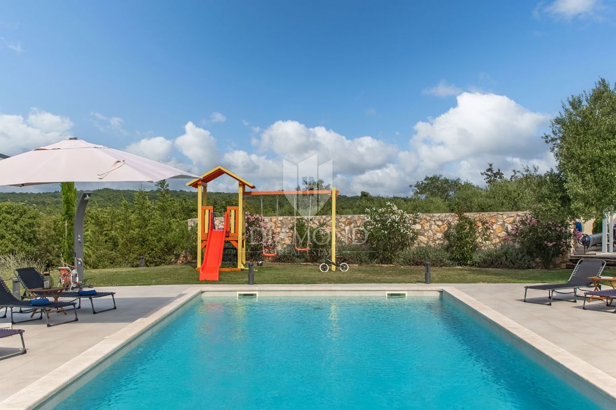 Labin, villa di lusso con vista panoramica