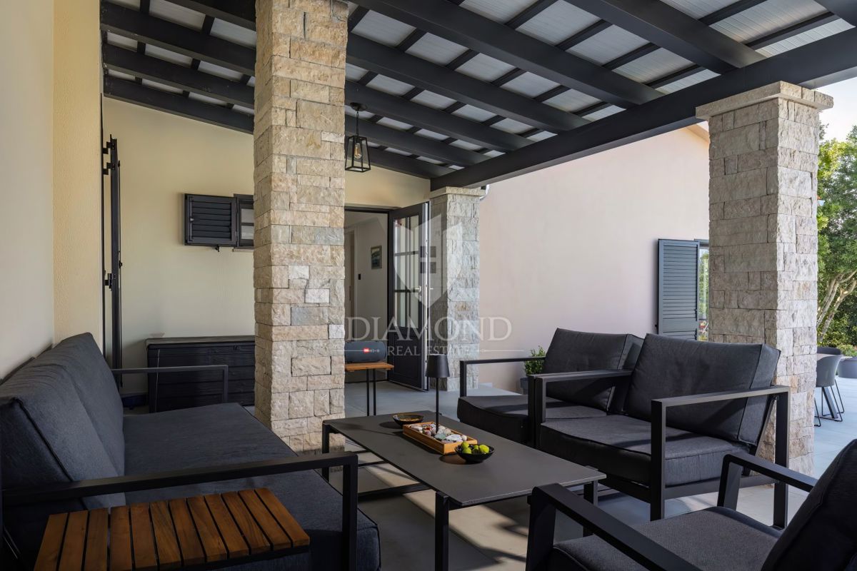 Labin, villa di lusso con vista panoramica