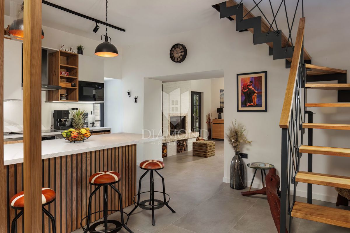 Labin, villa di lusso con vista panoramica