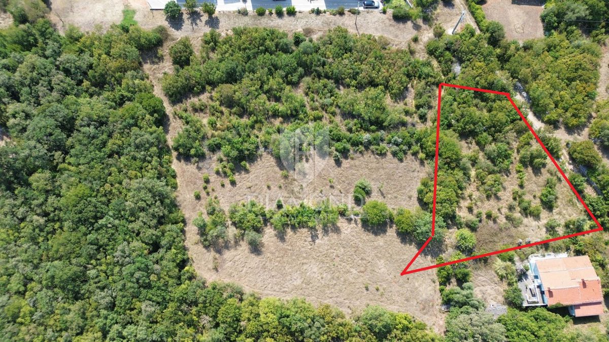 Labin, dintorni, bellissimo terreno edificabile
