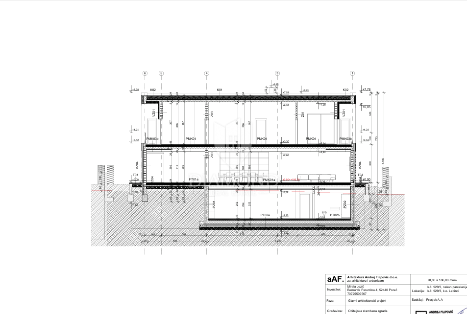 Parenzo – terreno 771 m² con permesso per villa e piscina
