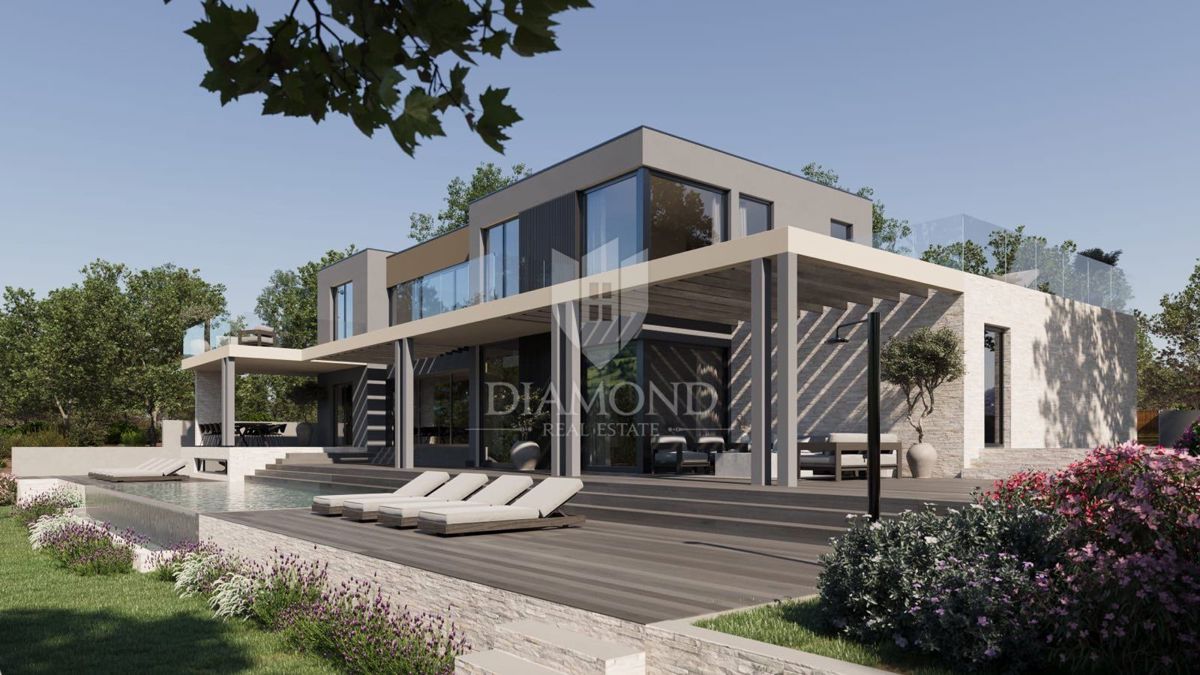 RABAC, DINTORNI, 80 M DAL MARE, AFFASCINANTE VILLA NON ARREDATA