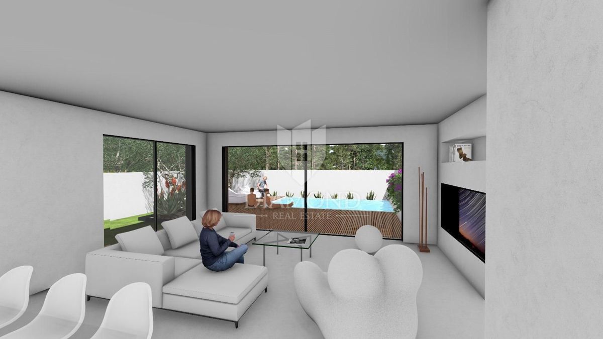 Umago, dintorni, bella casa bifamiliare di 100 m2 a pochi minuti dalla città