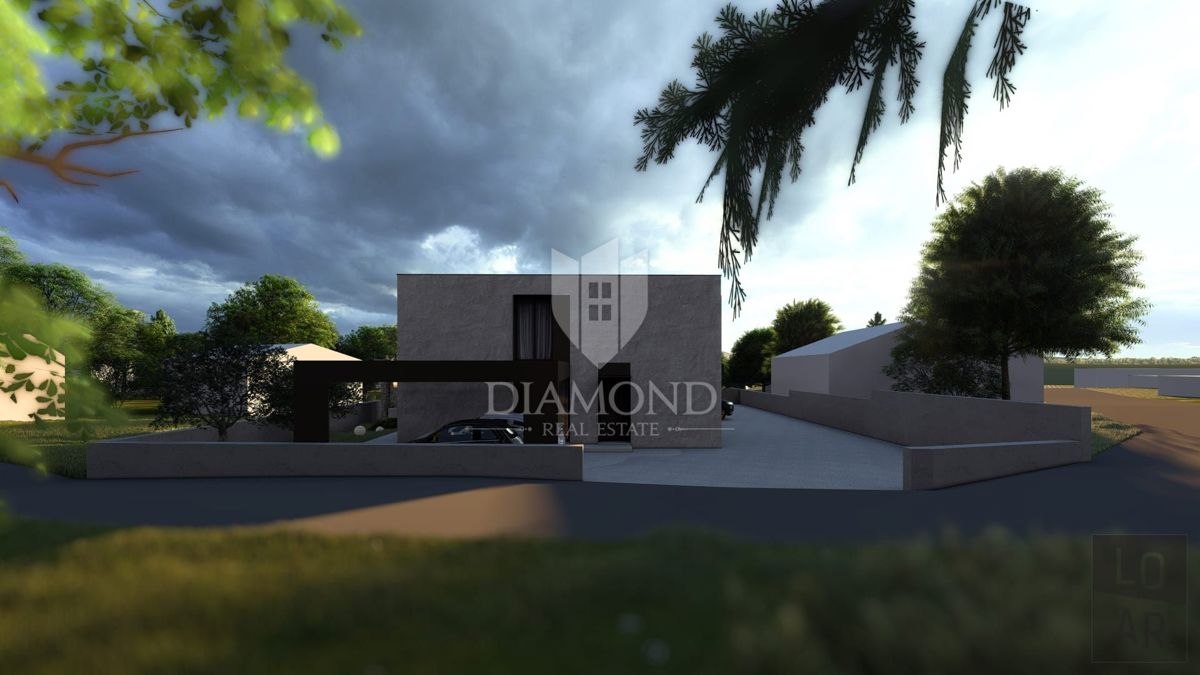 Cittanova, dintorni, casa moderna 175 m2 con piscina