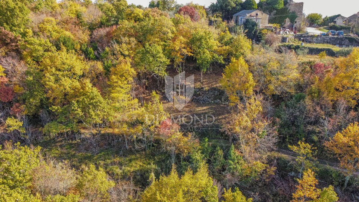 Terreno edificabile con una bella vista vicino a Grisignana