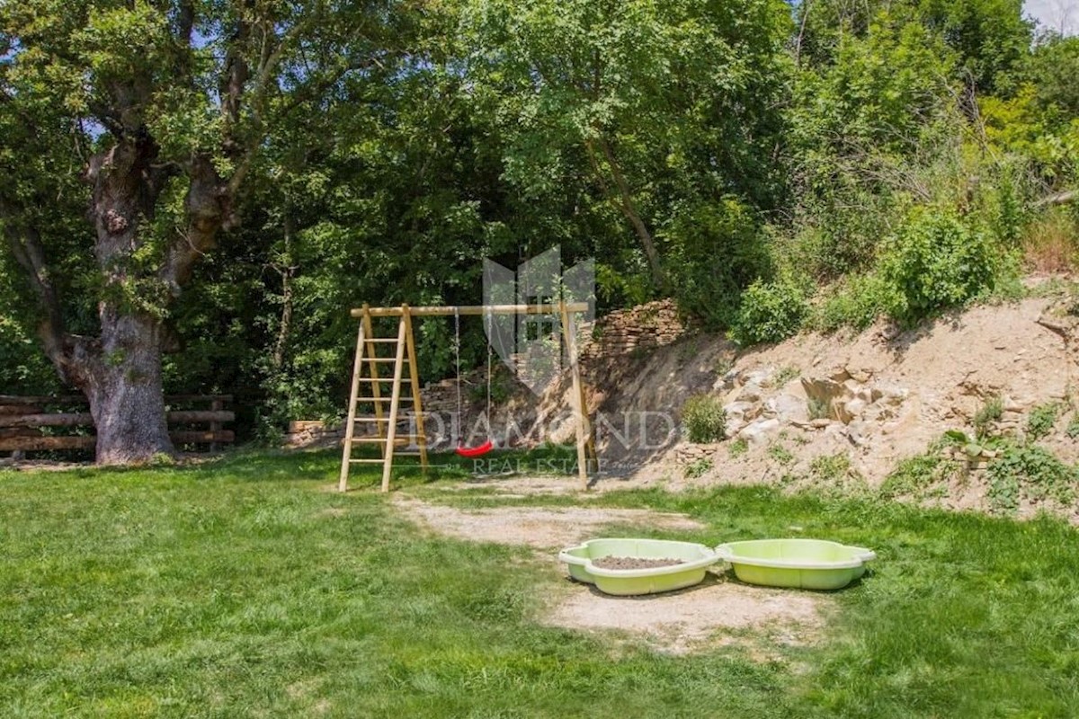 Pićan, dintorni, proprietà con due case e una piscina