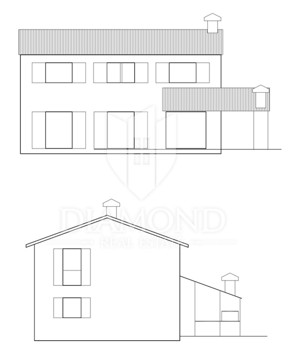 Zona di Verteneglio, terreno edificabile con progetto