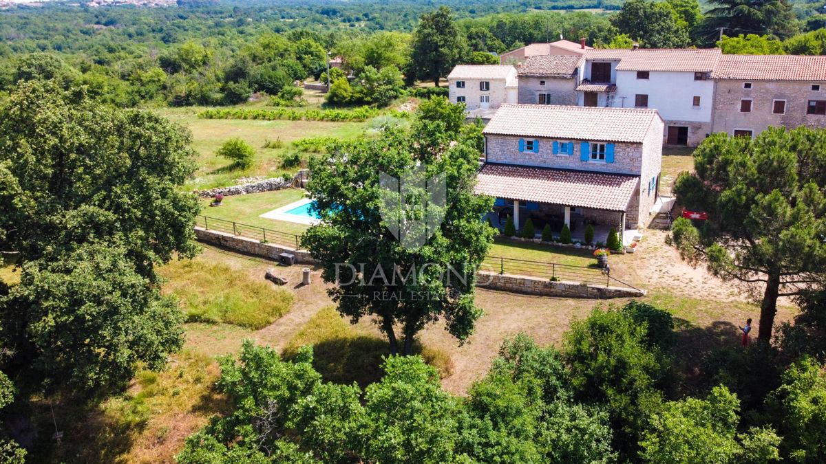 Parenzo, dintorni, villa istriana autoctona immersa nella natura!