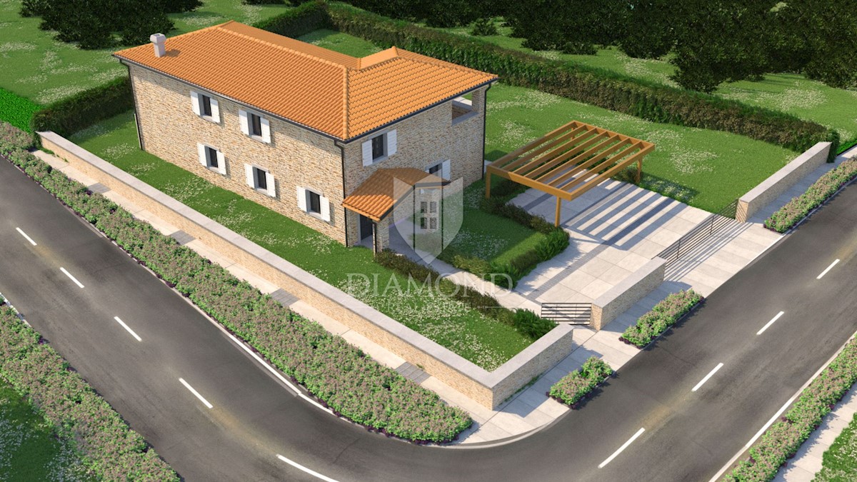 Zona Parenzo, terreno con progetto, permesso di costruire e vista mare!