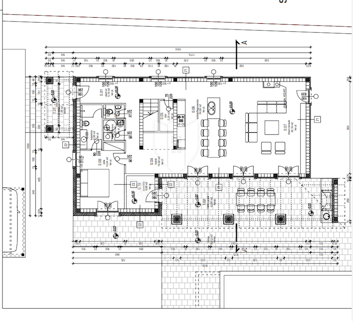 Zona Parenzo, terreno con progetto, permesso di costruire e vista mare!