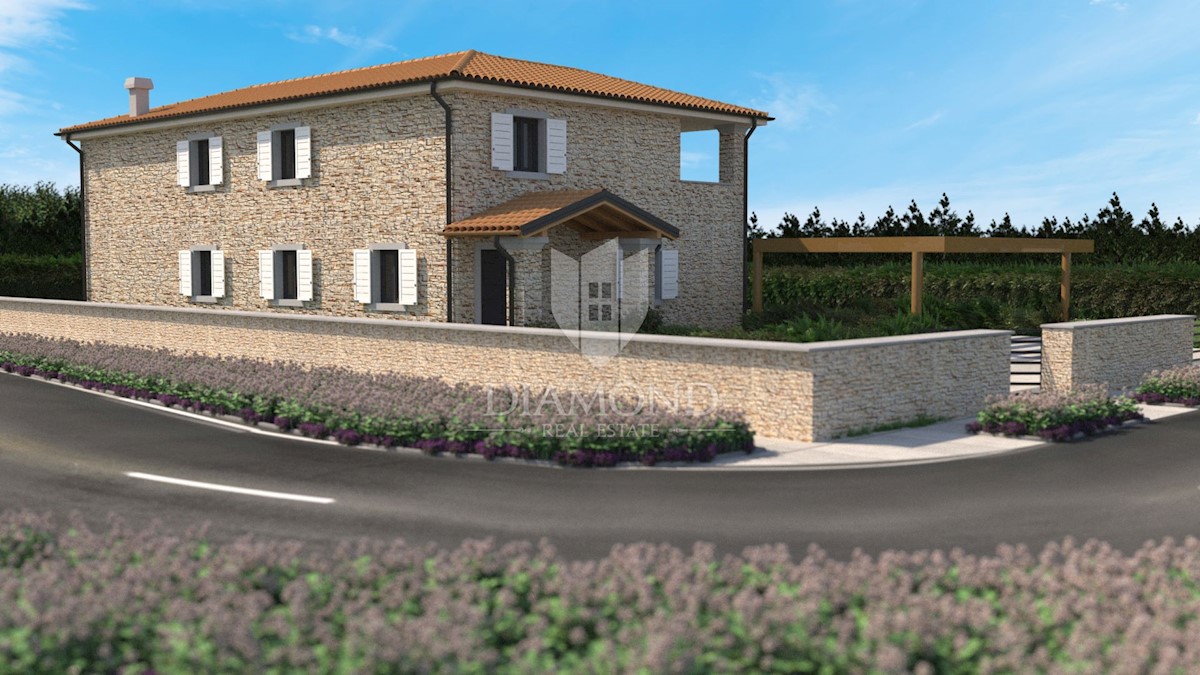 Zona Parenzo, terreno con progetto, permesso di costruire e vista mare!