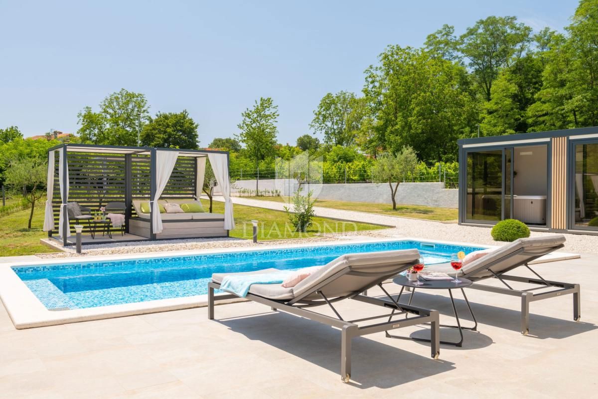 Labin, dintorni, ottima casa vacanze con piscina