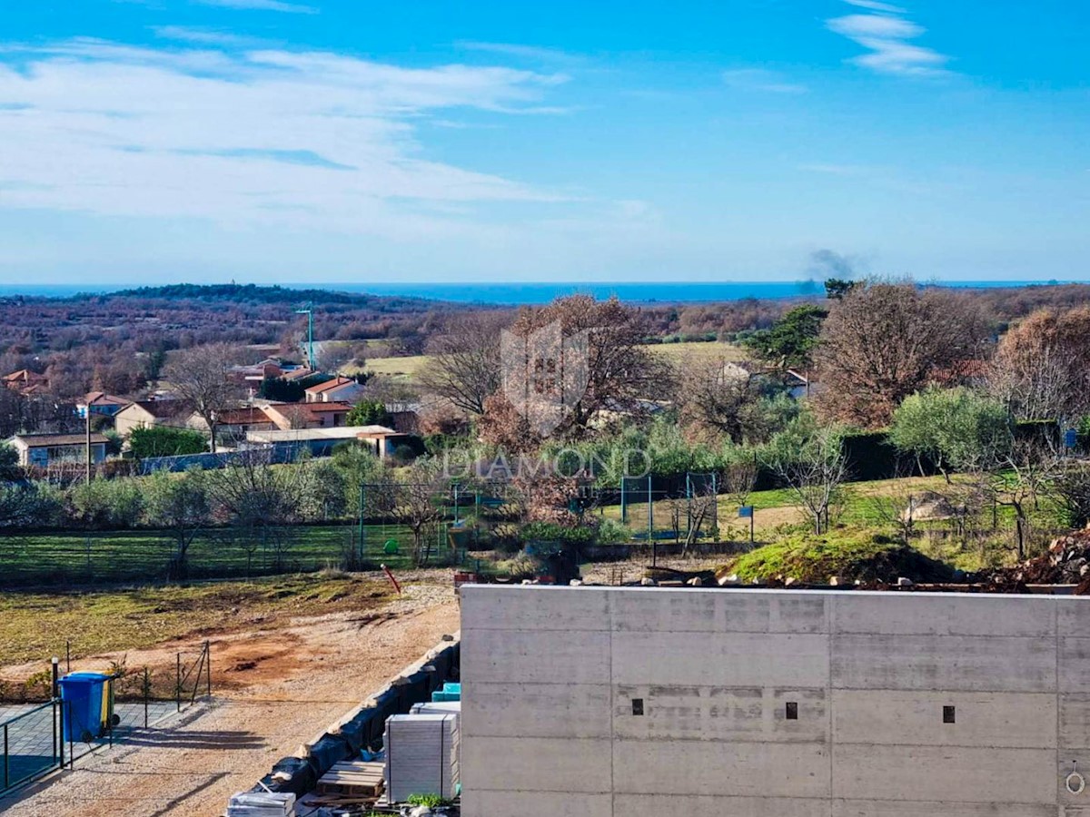 Parenzo, dintorni. Villa di design con benessere e vista mare