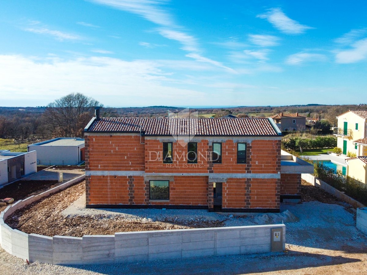 Parenzo, dintorni. Villa di design con benessere e vista mare