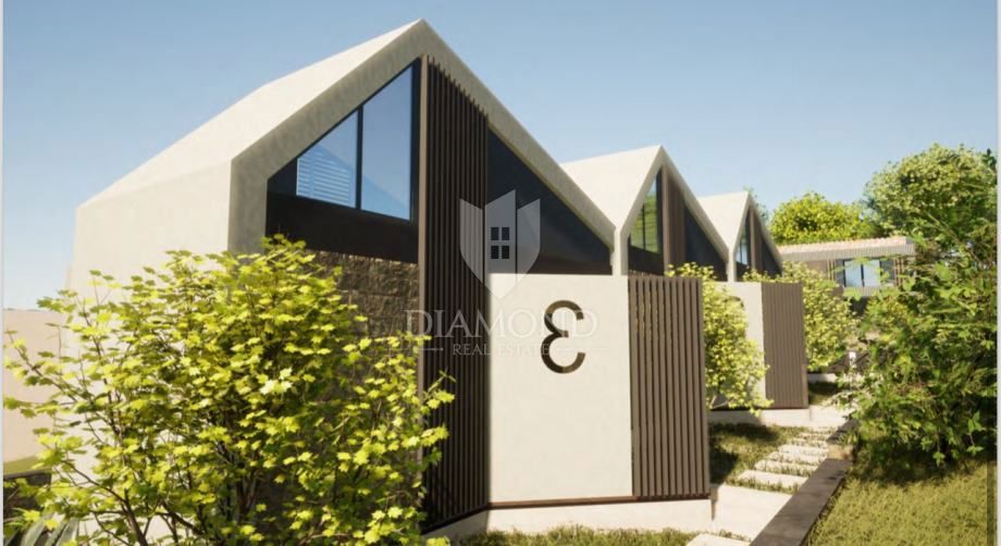 Albona, dintorni, terreno edificabile con vista mare