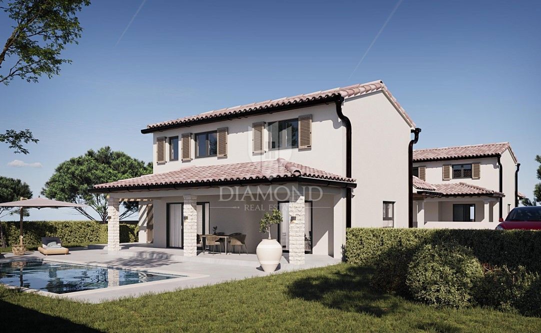 Svetvinčenat, dintorni, terreno con permesso di costruire