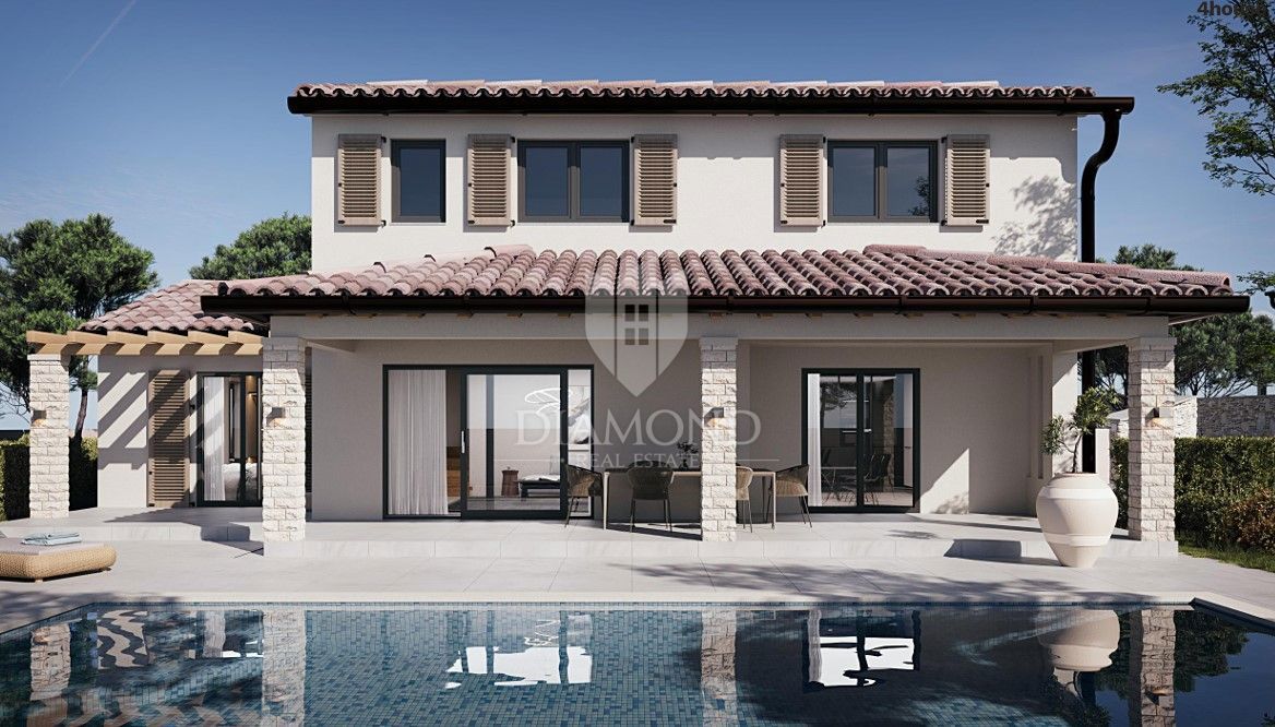 Svetvinčenat, dintorni, terreno con permesso di costruire