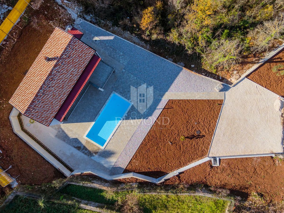 L'Istria orientale, eccellente casa vacanze di nuova costruzione con piscina