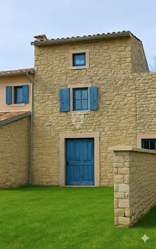 Istria, zona di Buie - casa a schiera con vista panoramica!