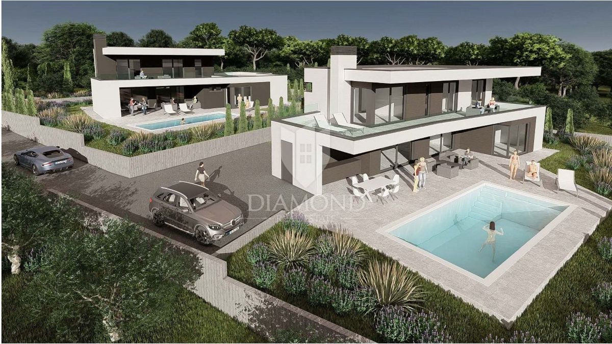 Umago, villa moderna con vista mare!