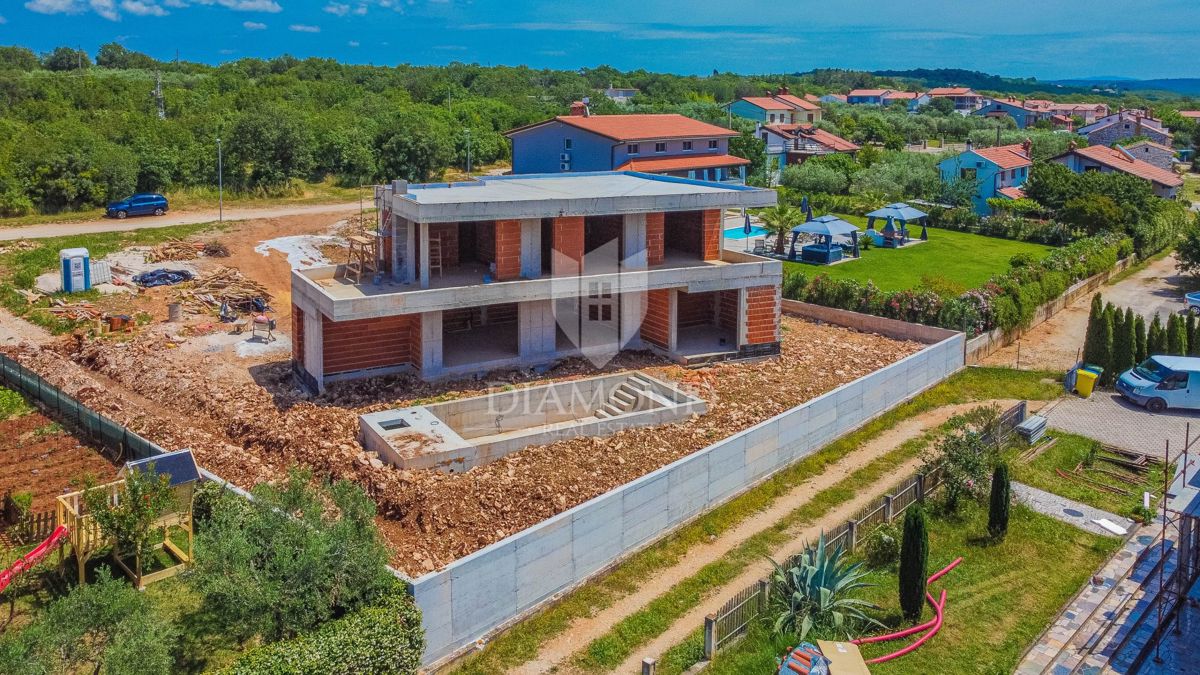 Umago, villa moderna con vista mare!