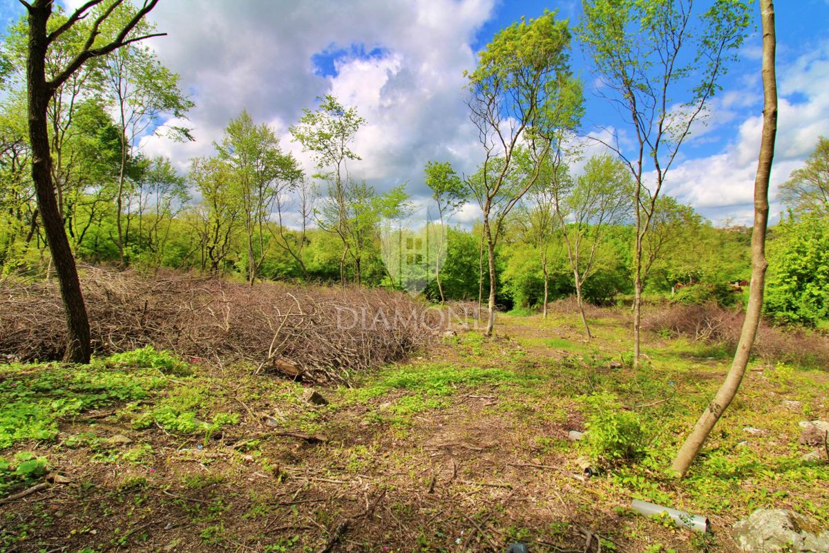 Labin, terreno edificabile a 1,5 km dal centro città