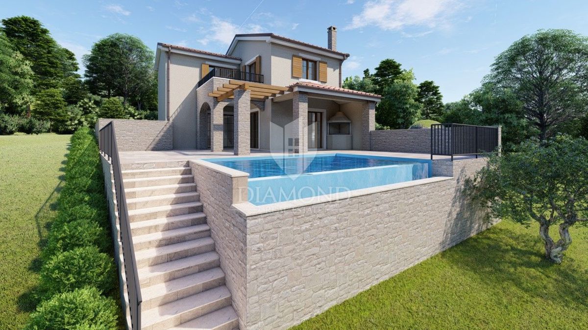 Grisignana, terreno di 2898 m² per la costruzione di più case!