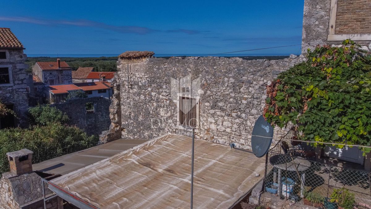 Istria, Verteneglio, casa da ristrutturare una via tranquilla!