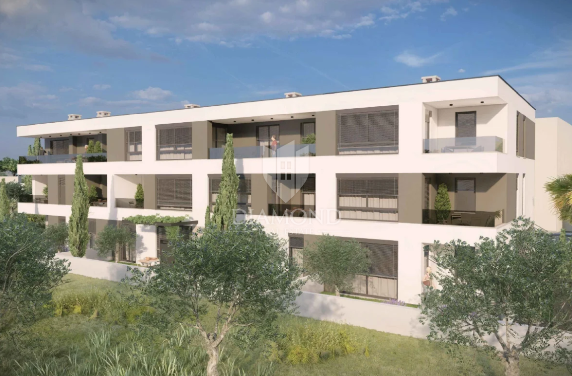 Nuovo appartamento con 2 camere da letto vicino a Fasana 