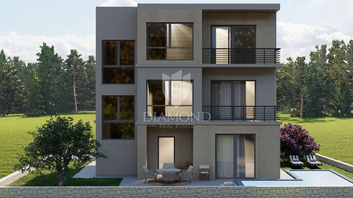 Pola, Nuova Costruzione – Appartamento con Due Camere, Balcone e Parcheggio!