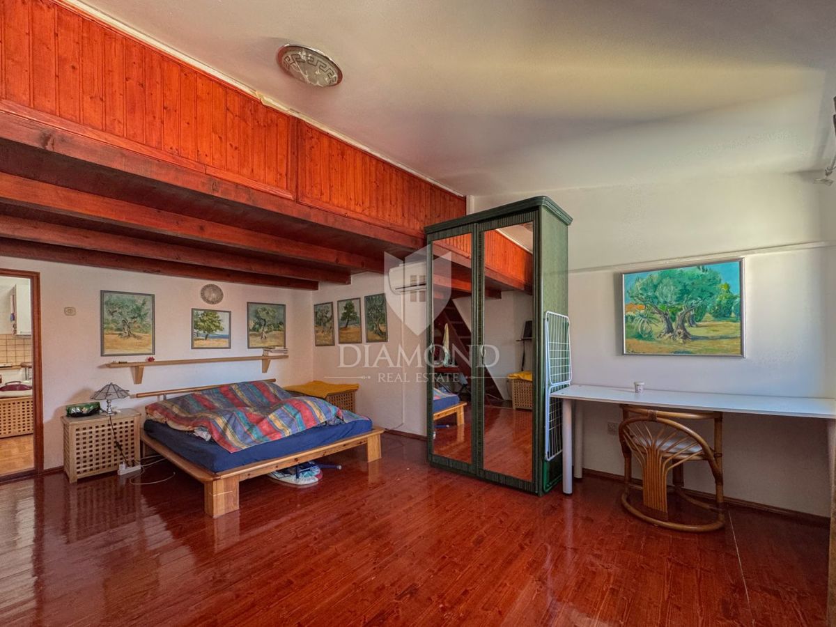 Appartamento duplex nel centro con vista mare