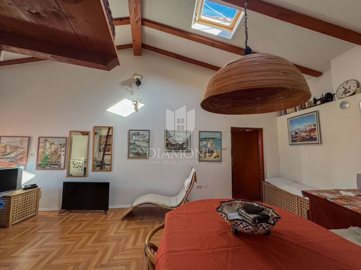 Appartamento duplex nel centro con vista mare