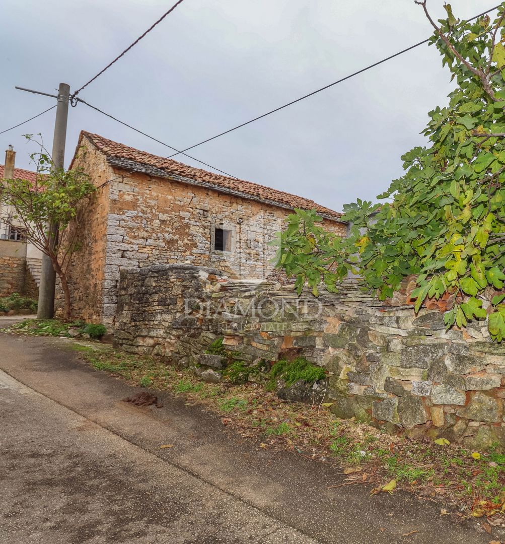 Gimino, dintorni, due case in pietra in un posto tranquillo