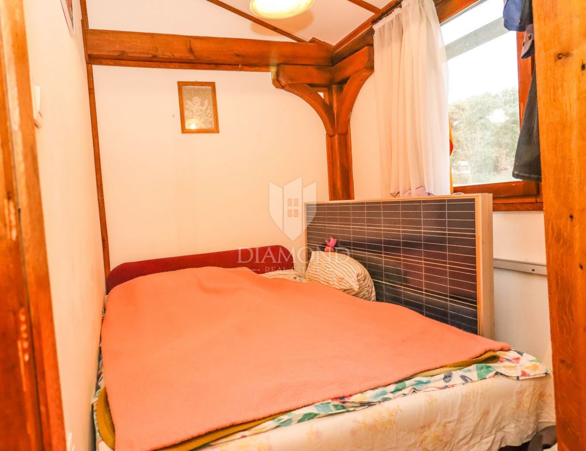 Casa per il fine settimana vicino al mare in Istria: pace, privacy e un giardino.