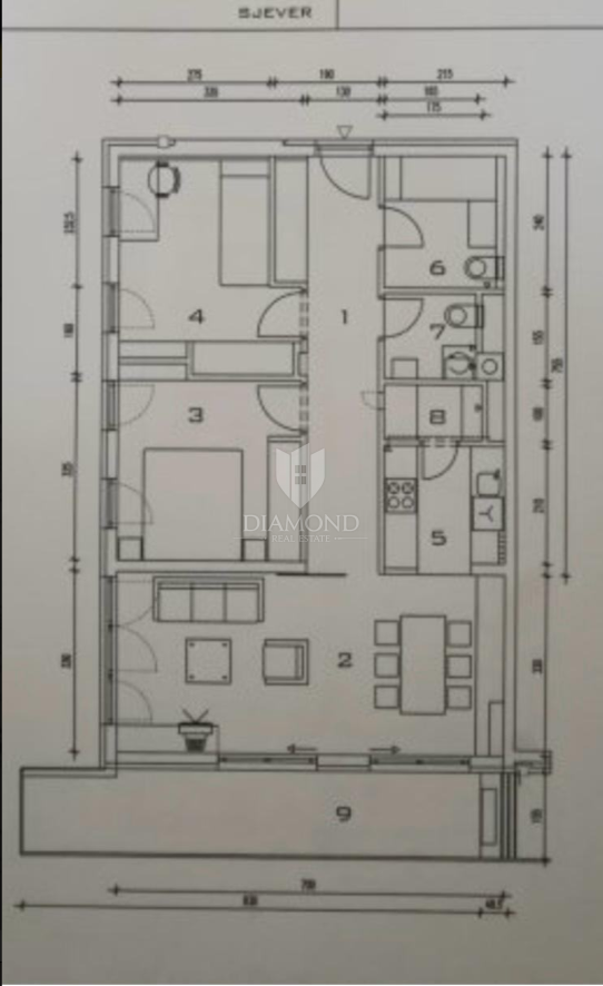 Appartamento Maksimir, 87m2