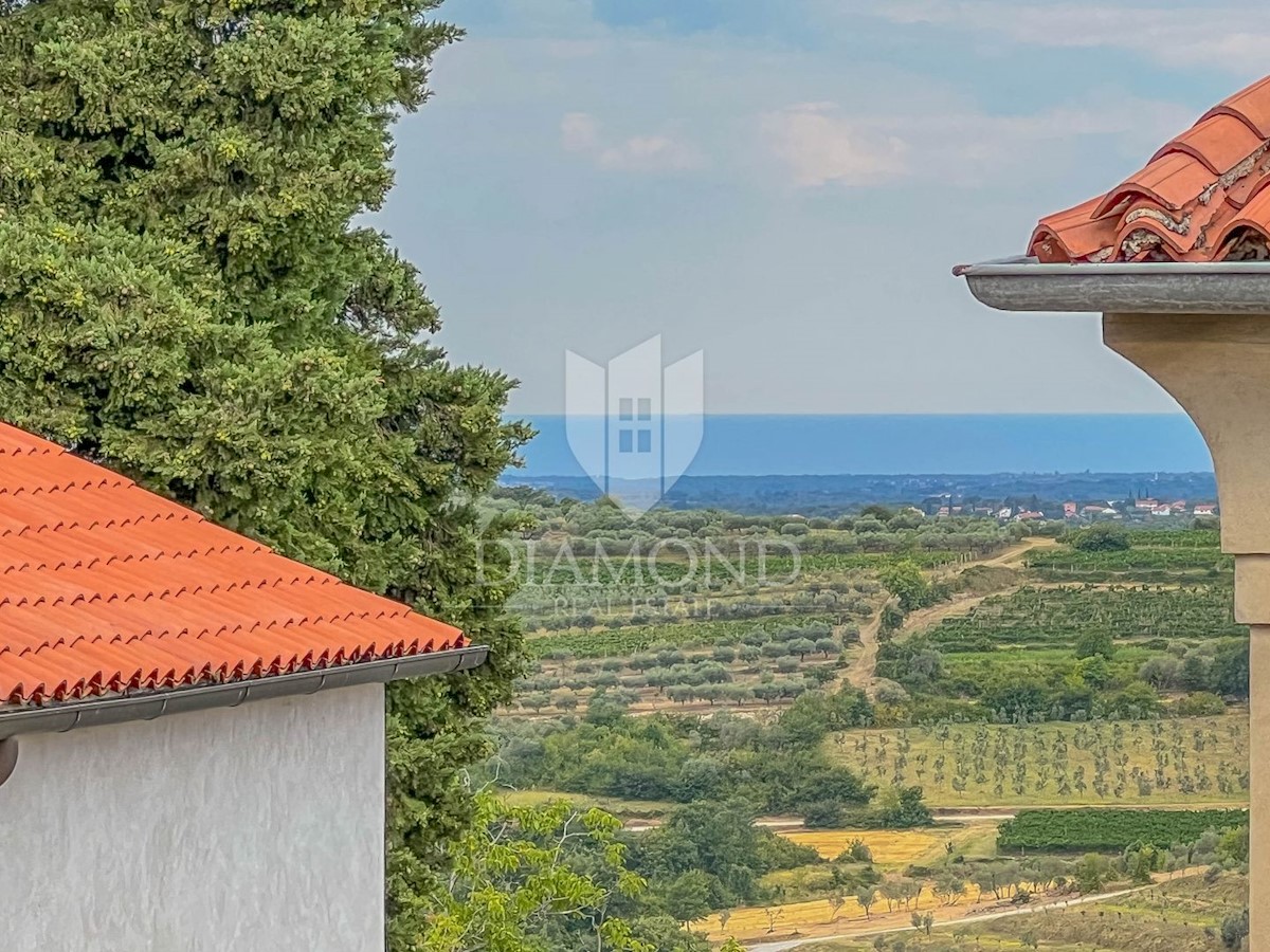 Momiano, casa istriana con una bellissima vista