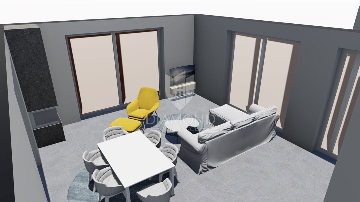 Labin, dintorni, casa vacanze in posizione tranquilla