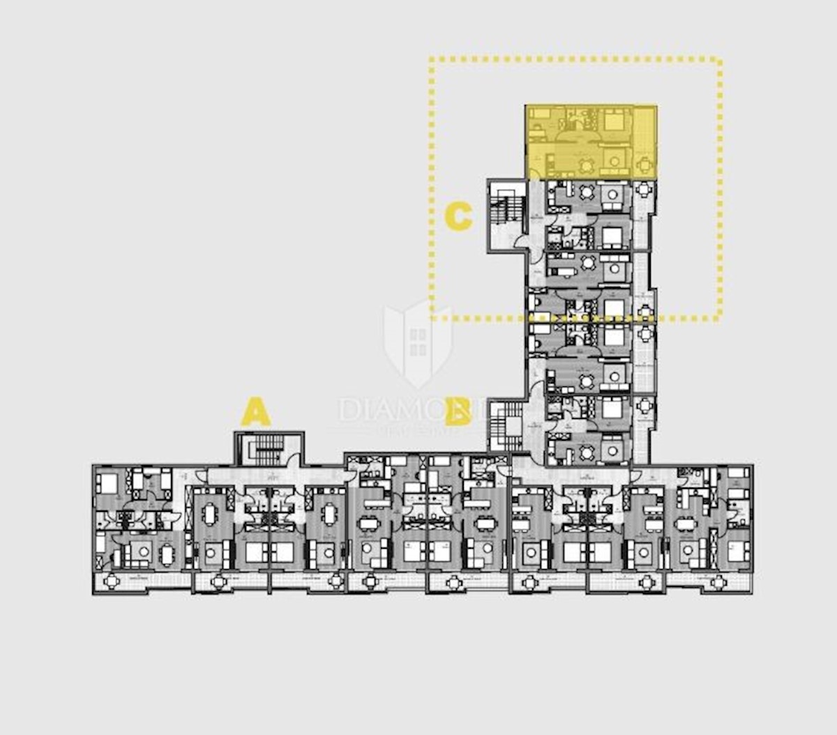 Appartamento Labin, 62,49m2