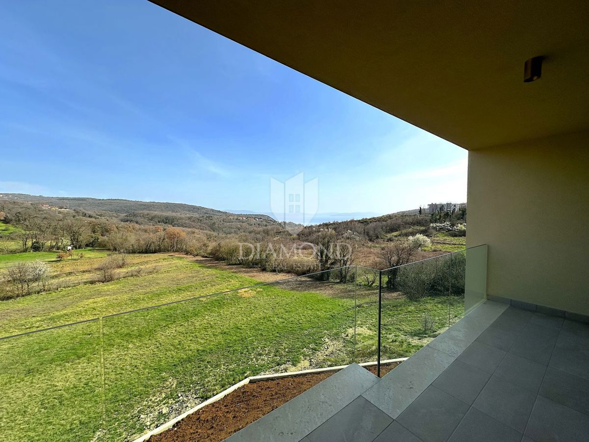 Labin, attico di lusso con vista mare