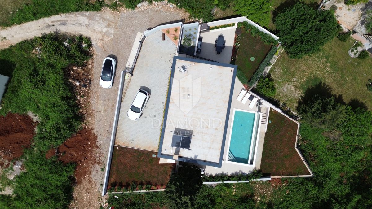 Rabac, Labin, Villa di nuova costruzione con vista mare