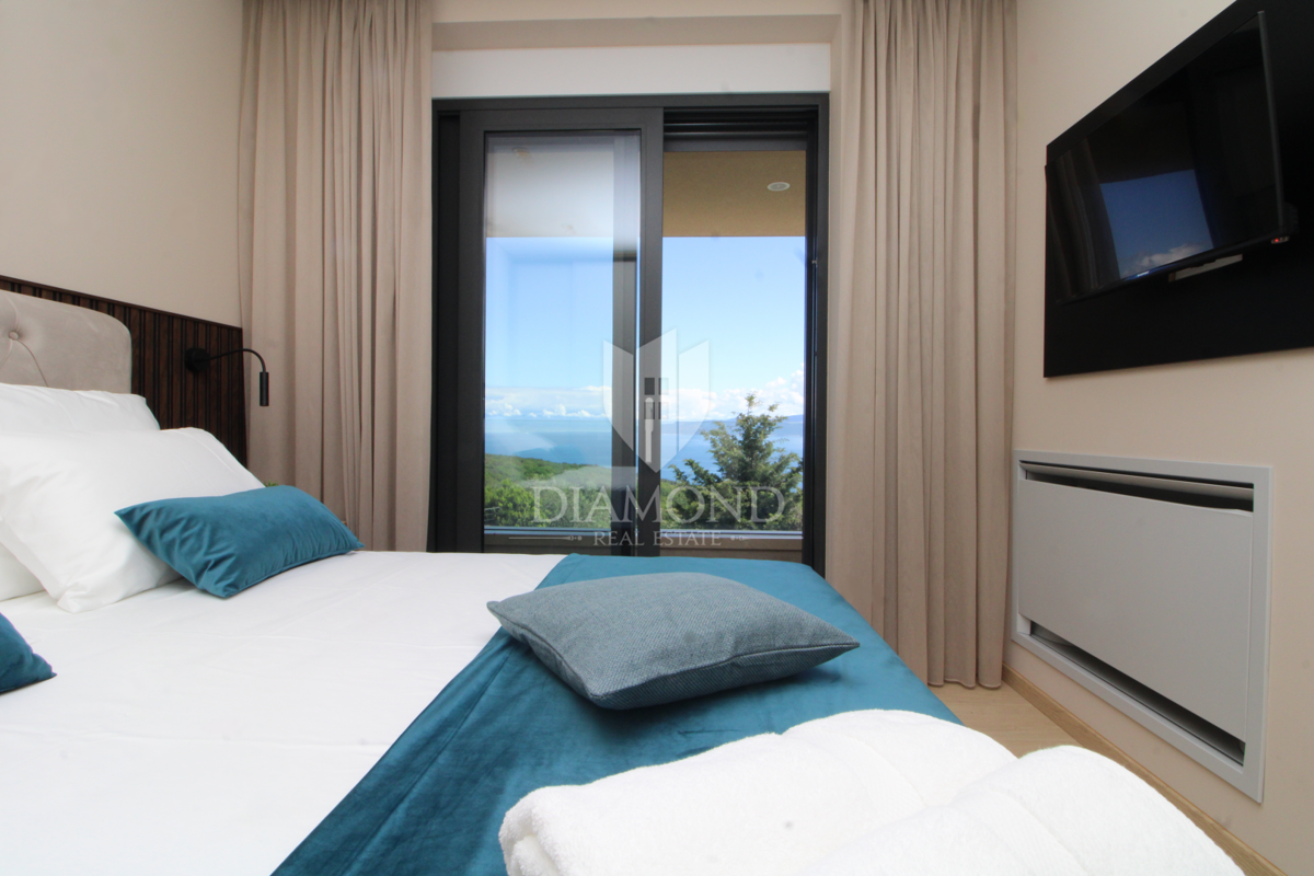 Rabac, Labin, Villa di nuova costruzione con vista mare
