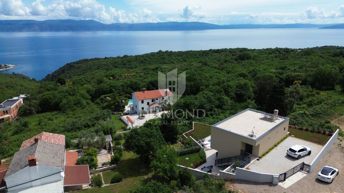 Rabac, Labin, Villa di nuova costruzione con vista mare