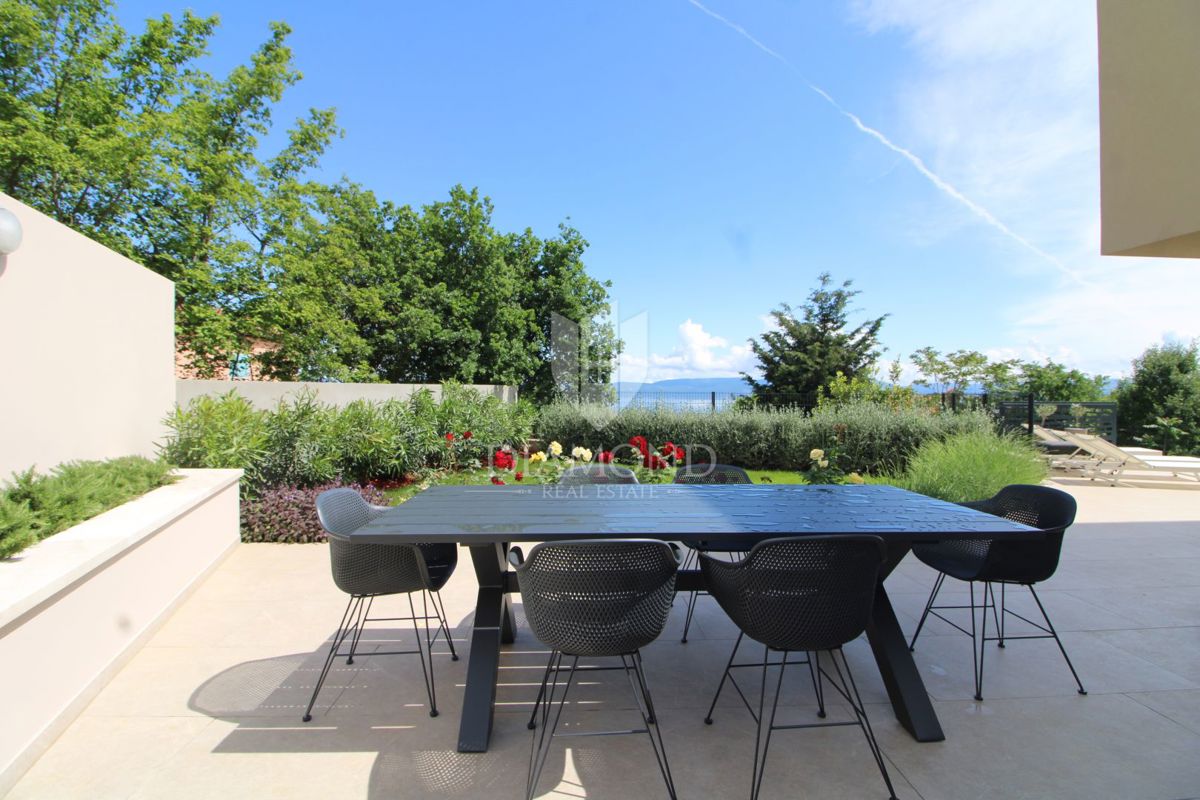 Rabac, Labin, Villa di nuova costruzione con vista mare