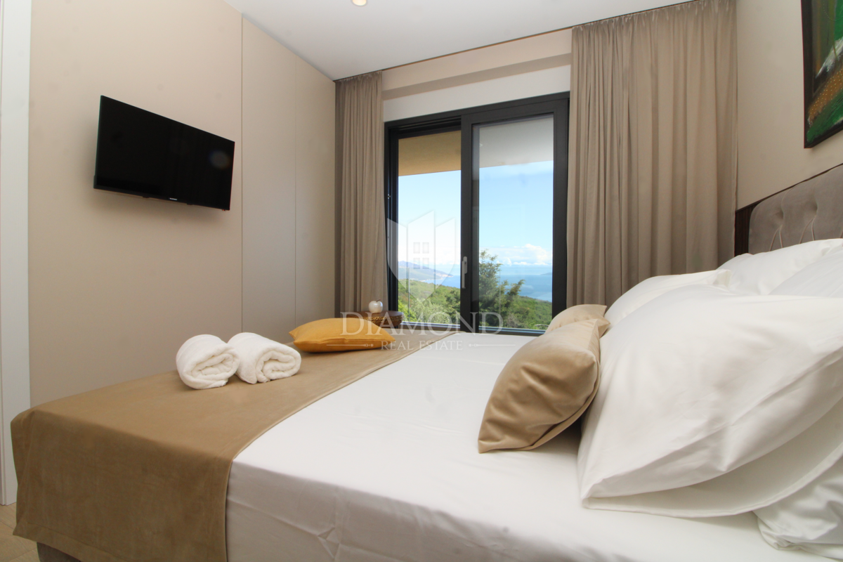 Rabac, Labin, Villa di nuova costruzione con vista mare