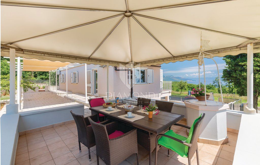 Labin, casa vacanze con vista mare