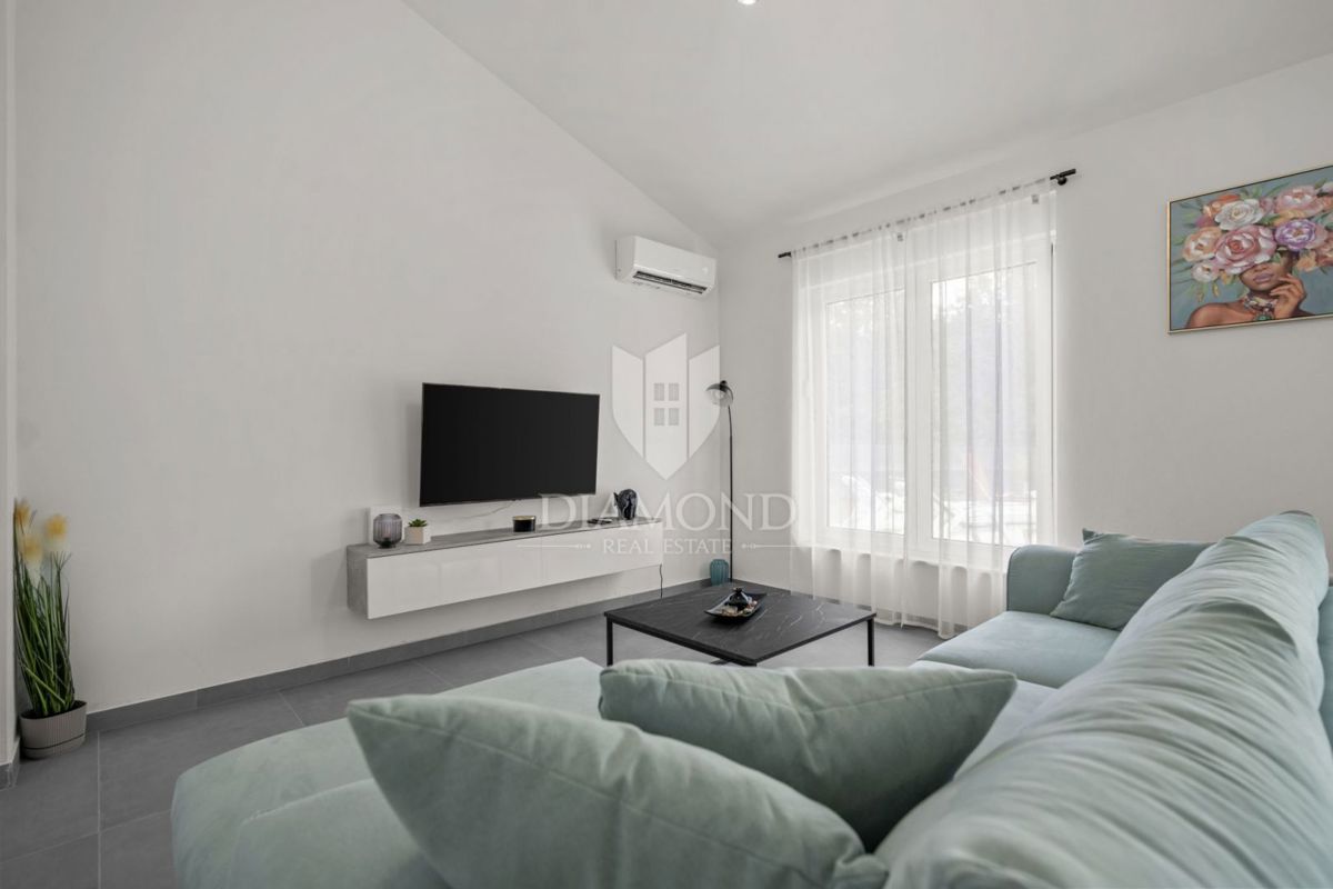 Labin, dintorni, piano terra con piscina